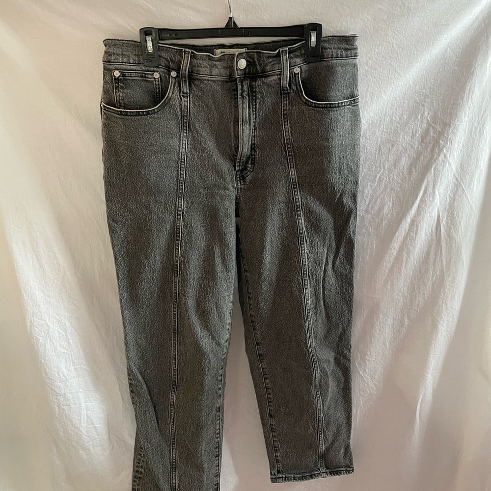 Madewell Dark Gray Denim Jeans
